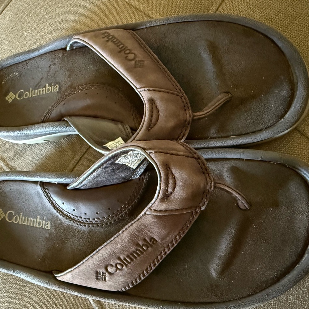 Columbia Tango Thong Sandals in Brown